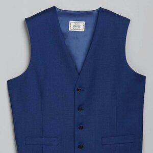 Jos. A.Bank Navy Slim Fit Suit Separate Vest
